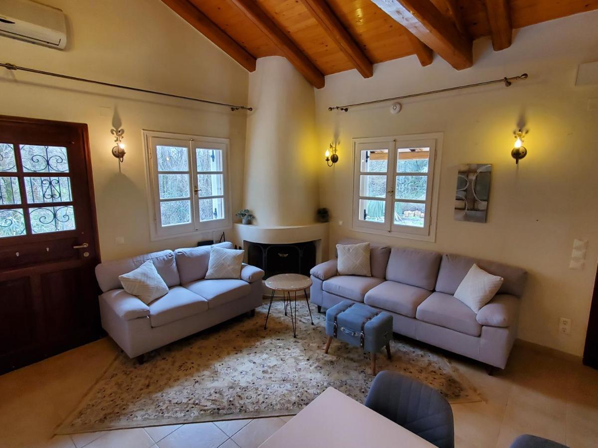 Villa Stefania Agios Ioannis  ภายนอก รูปภาพ